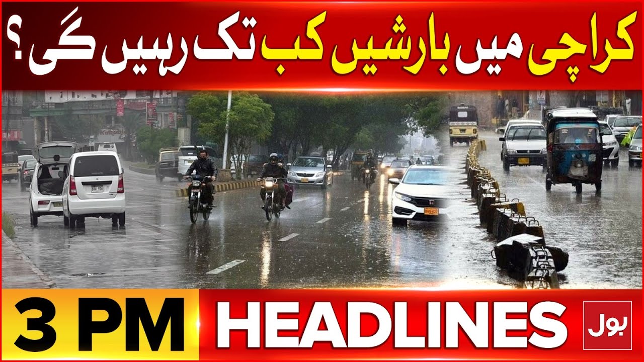Heavy Rain With Thunderstorm Alert | BOL News Headlines At 3 PM ...