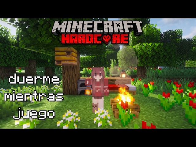 Minecraft Hardcore ASMR 💔 Si ves esto, es hora de dormir