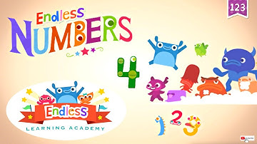 Endless Numbers Four | Learn Number 4 | Fun Learning for Kids
