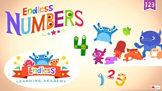 Endless Numbers Four Learn Number 4 Fun Learning For Kids