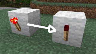 How To Turn Off Redstone Torch In Minecraft