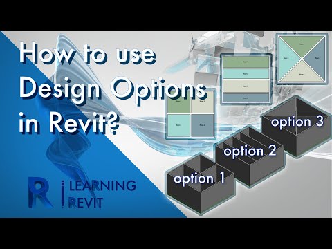 How to use Design Options in Revit? | Tutorial for Beginners