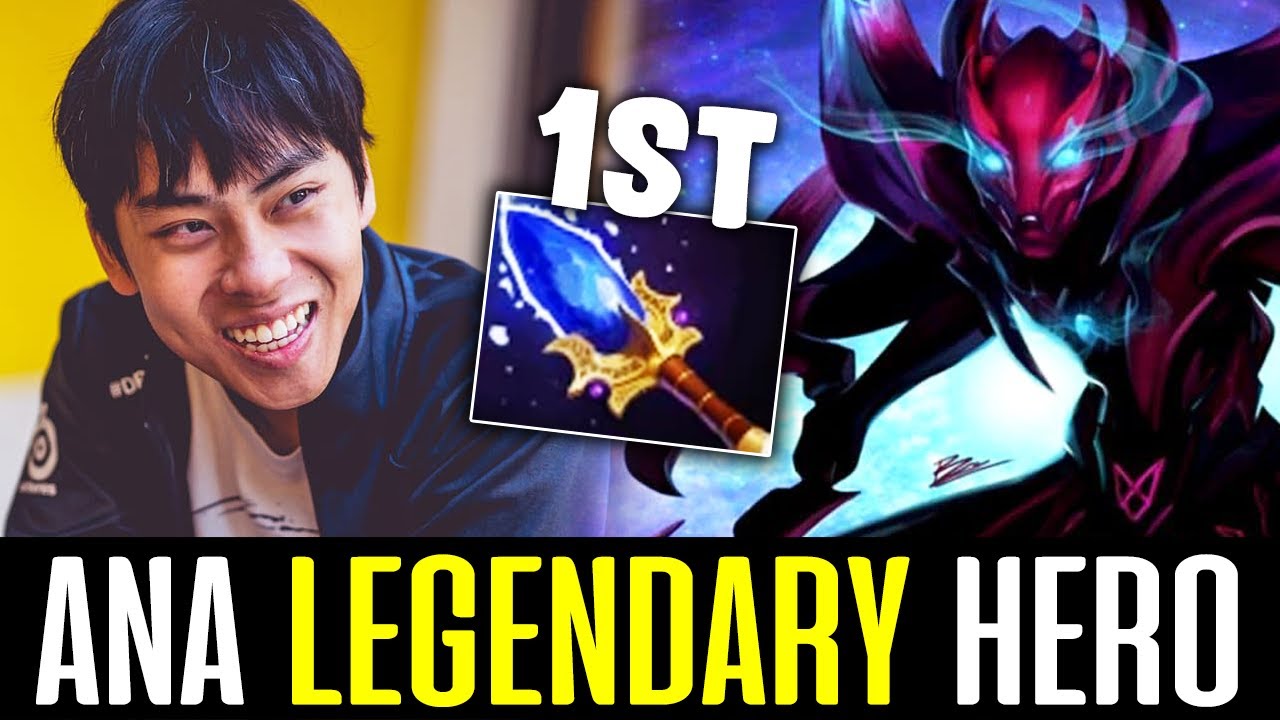 Ana SPECTRE - LEGENDARY HERO - First Build AGHANIM's SCEPTER DOTA 2