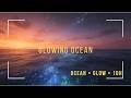 Glowing Ocean 4K – Bioluminescent Sunset Sea & Wave Sounds • Deep Sleep & Relaxation • 10 Hours