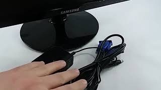 Monitor Bivolt LED 18,5" Samsung S19A300 1366 x 768px 1000:1