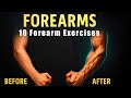 10 Forearm Exercises That TRANSFORM Your Arms#forearms #forearmworkout #forearmexercises