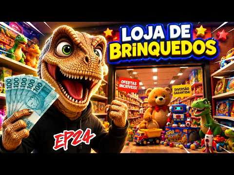 Vamos Comprar os Brinquedos de Guilherme | Dinolito Ep24