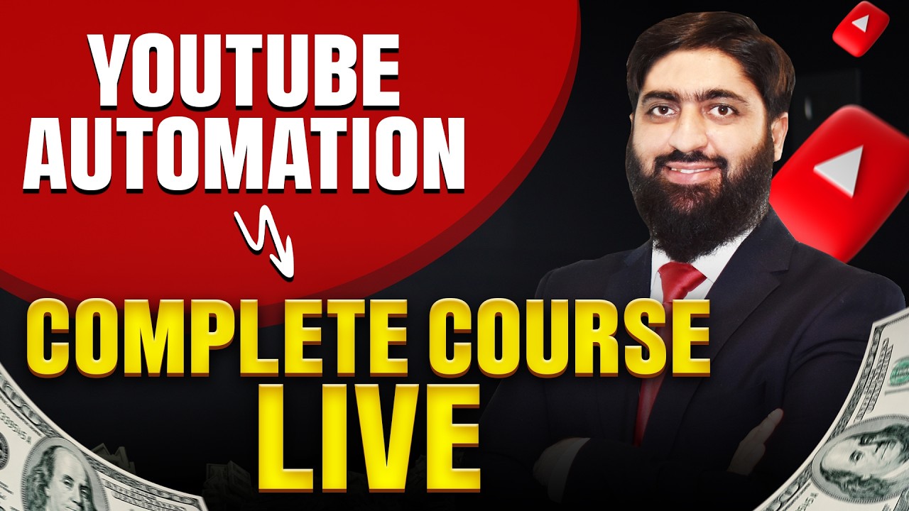 YouTube Automation with AI - FULL COURSE (2+ Hours) | YouTube Automation Full Course in Urdu/Hindi