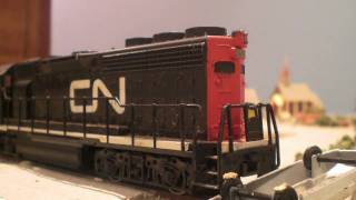 CN Freight Train Hits a Car!