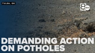 Lawrence Creek residents demand action on potholes as mayor cites funding issues