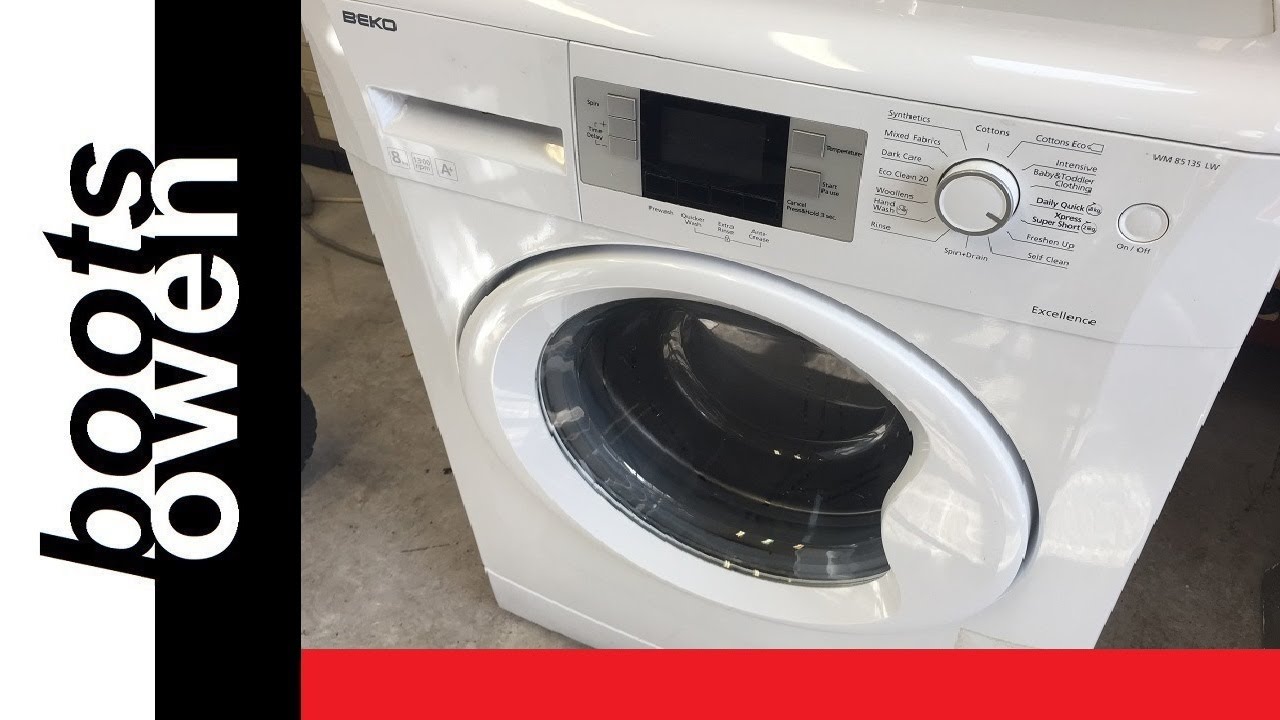 How to clean coin basket and pump filter on Beko a washing machine
