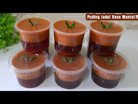 Resep Puding Santan Gula Jawa