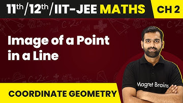 Image of a Point in a Line -Straight Lines (Coordinate Geometry) | Class 11/12/IIT-JEE Maths | 2024
