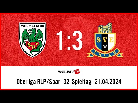 Highlights Wormatia Worms vs Eintracht Trier 1:3 (21.04.2024)