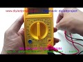 ดิจิตอลมัลติมิเตอร์ DT 830D digital multimeter