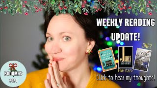 DNFs and 5-Star Reads?! My Weekly Reading Update 🎄📚