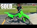 SOLD His $500 KX125 Two Stroke For 2021 KTM125SX...