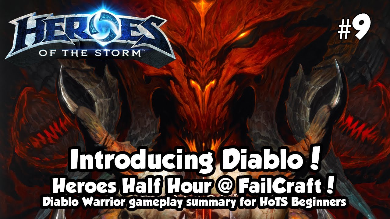 Heroes of The Storm Alpha - Diablo Hero Introduction! | HHH #9