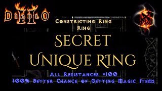 Secret Unique Ring - Diablo 2