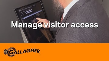 Gallagher visitor management