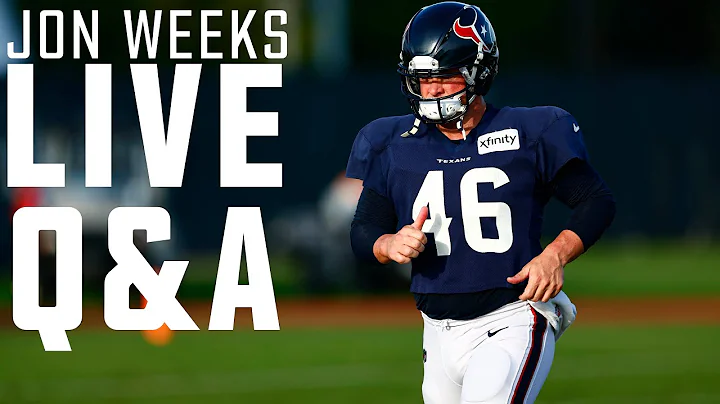 LIVE Q&A with Jon Weeks | Houston Texans Water Bre...