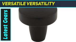 Top Knobs Florham Knob: The Best Flat Black Cabinet Upgrade?