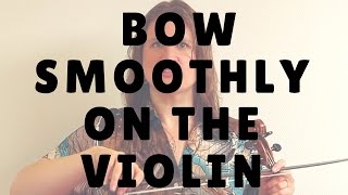 Practice Finger Bowing to Bow Smoothly | Violin Lounge TV #241
