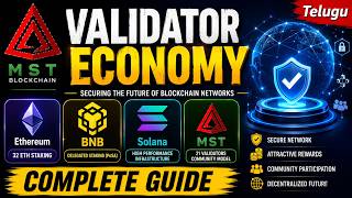 Blockchain Validator Explained | Complete Comparison of Ethereum, BNB, Solana & MST