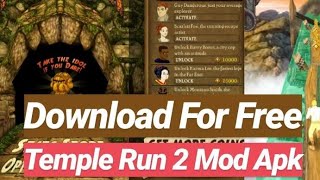 How to hack Temple run 2(OMG😱😱 Unlimited gold and gems) screenshot 2
