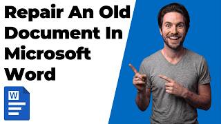 Celebrity How To Repair An Old Document In Microsoft Word (Easy Fix Guide) Profile