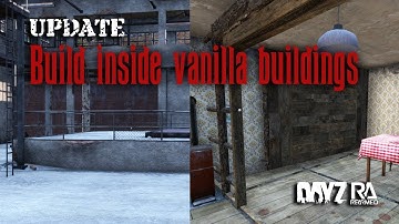 FINALLY! Build inside vanilla houses on Rearmed! #dayz #dayzrearmed