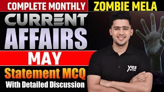 May 2024 Monthly Current Affairs MCQ By Kush Sir | Current Affairs Revision 2024 | Yes Officer