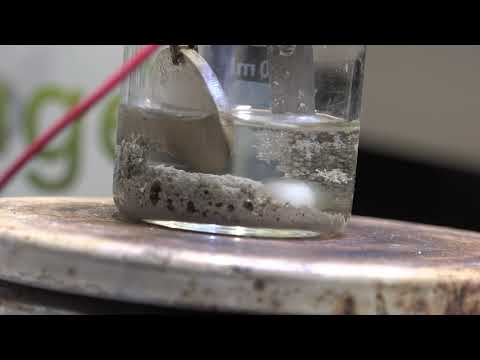 Make Silver Powder by Electrochemistry