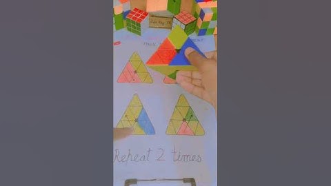 Pyramid cube new magic trick slove 🔥😱 #shorts #rubikscube #youtubeshorts #viral #cube #shortsfeed
