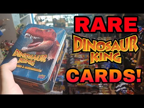 RARE! Huge Box of Dinosaur King Cards Unboxing! - YouTube