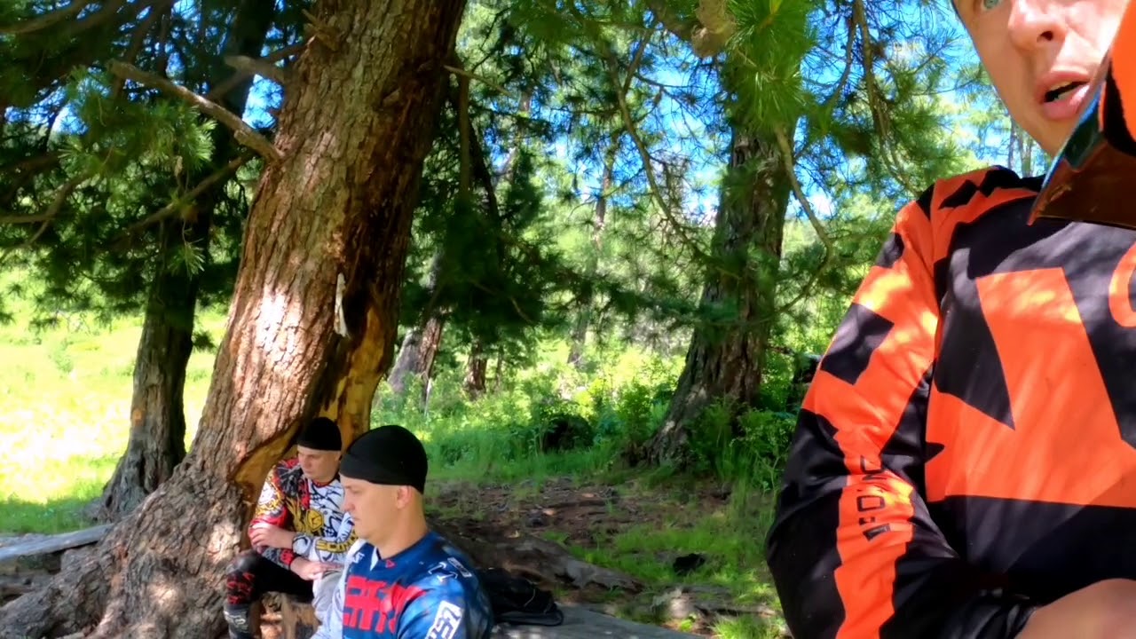 Горный Алтай. Еланда. Эндуро по конным тропам. - YouTube