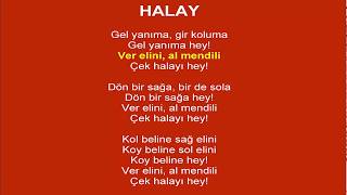 Gel Yanıma Gir Koluma (HALAY) - Karaoke Resimi