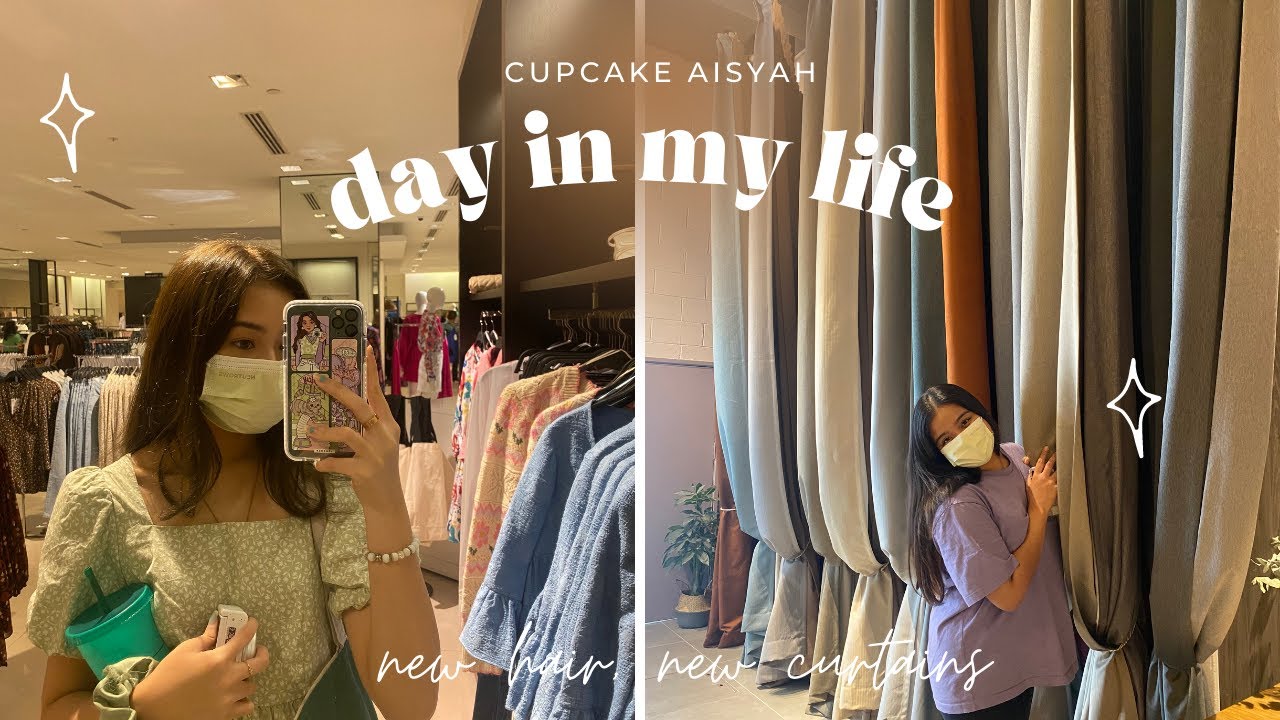 new hair, new curtains u0026 unboxing a parcel! (vlog)