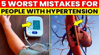 Experts Warn: 5 Common Mistakes People with High Blood Pressure Make