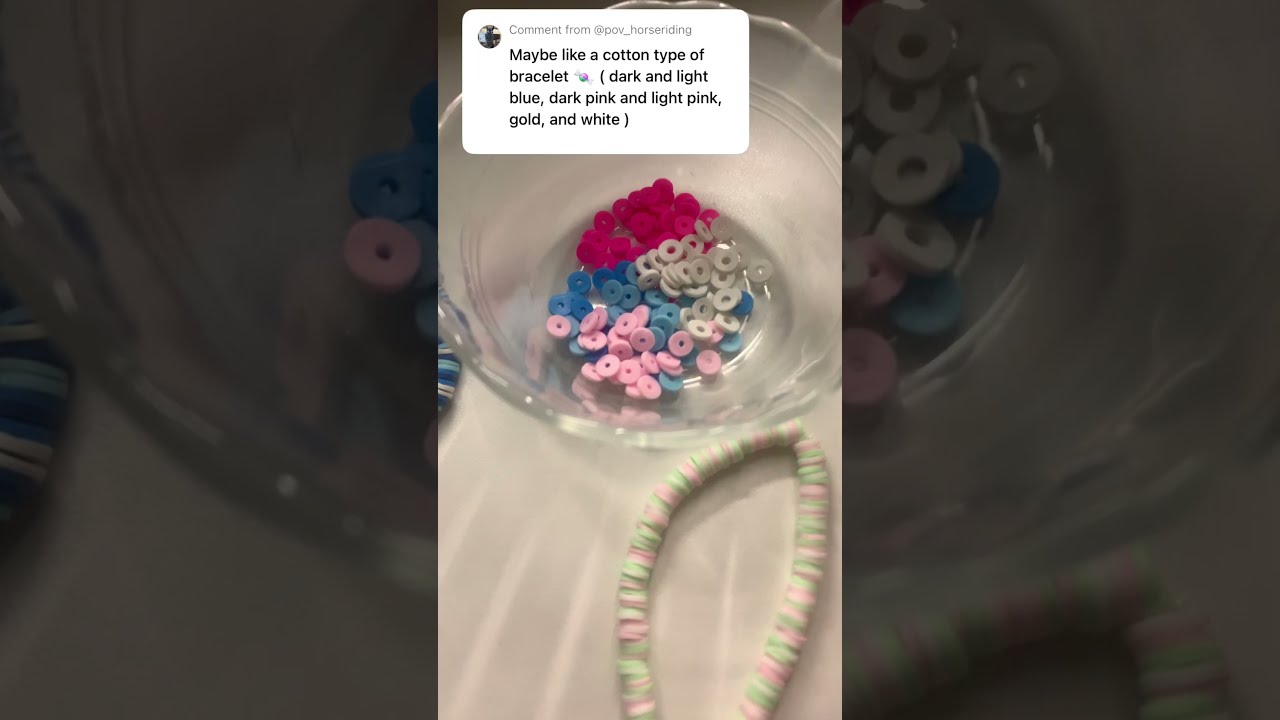 Cotton Candy Bracelet Tysm For 100 Thankyou Music Claybracelet