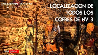 Dragon Dogma  LOCALIZACION DE TODOS LOS COFRES DE NV 3