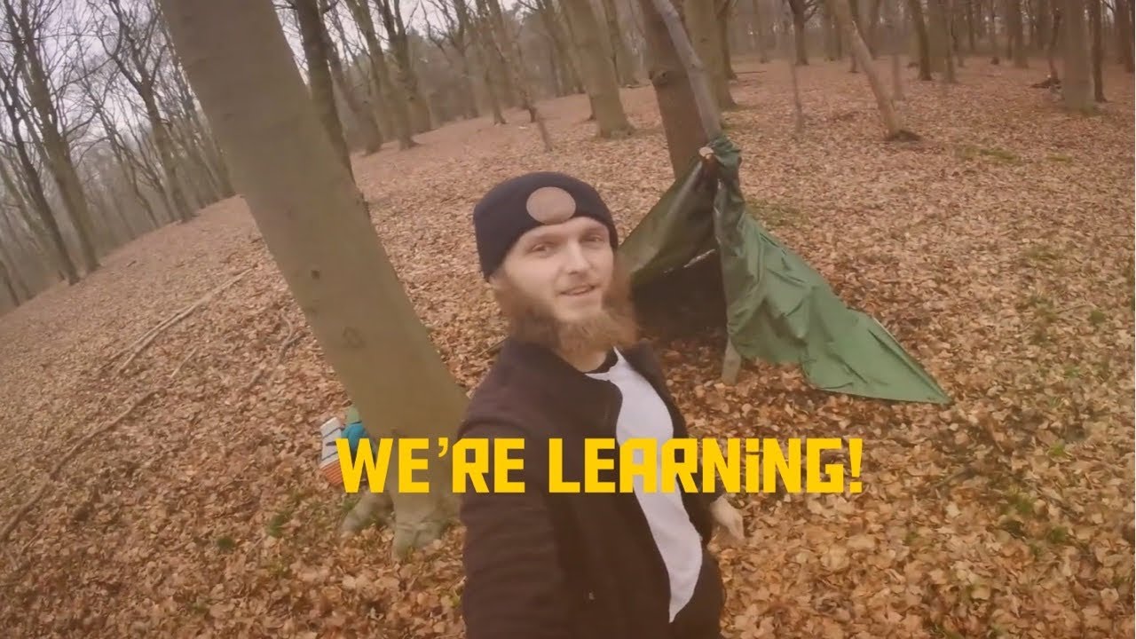 SOLO Camping in the Rain UK