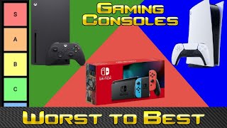 Worst To Best: Video Game Consoles (Tier List)