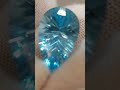 Precision cut blue Topaz gemstone 14.80 CTS Puritygems.etsy.com
