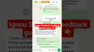 IGNOU June 2026 Guess Paper |IGNOU SolvedGuess Paper |IGNOU Guess Paper 2026 | #ignou_guess_paper