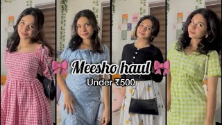 Meesho dress haul..| chinuttyyy|