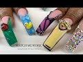 Spring Nail Art Magic 💞✨| 1-Hour Relax + Watch Me Work on Stunning Long Curve Nails 💅🏽