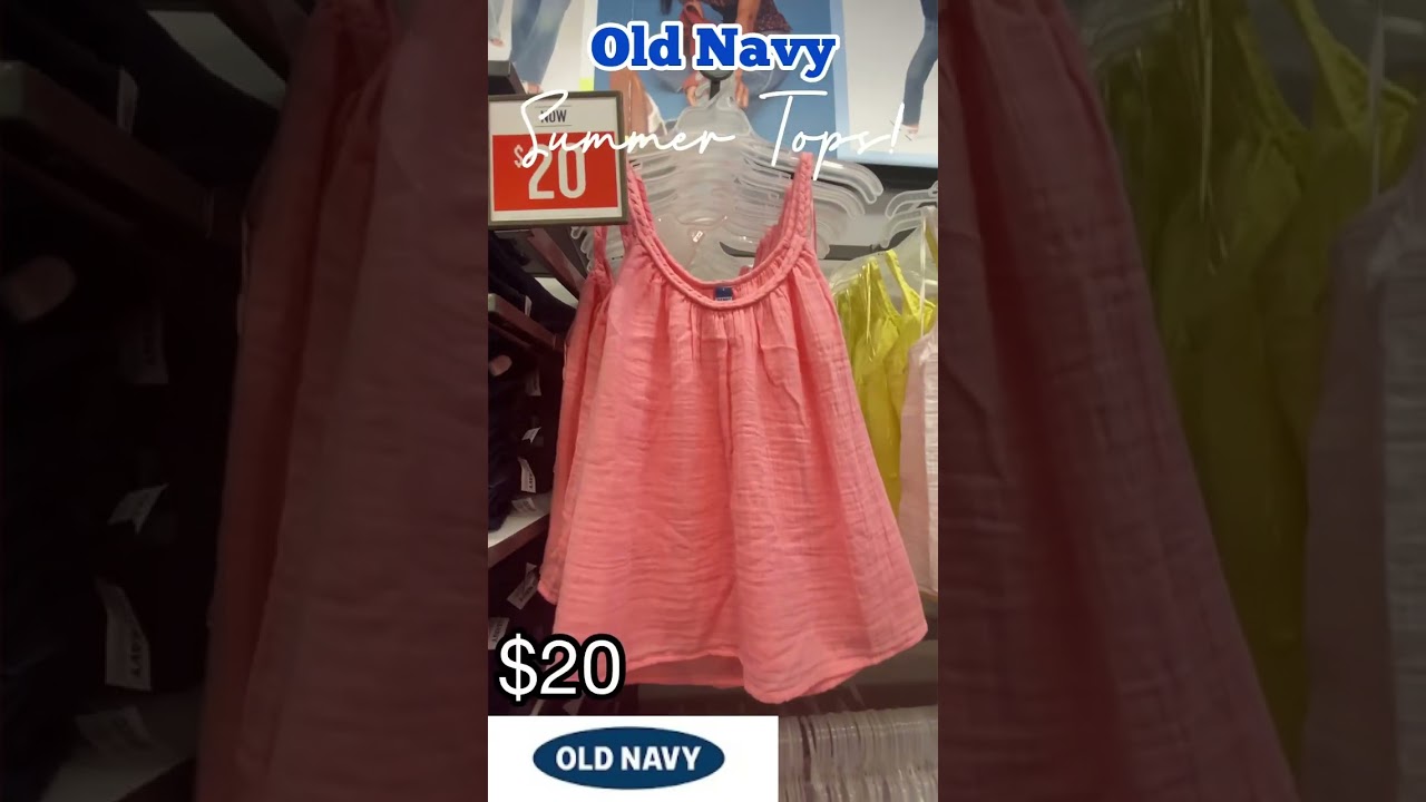 OLD NAVY | ☀️SUMMER TOPS!!☀️