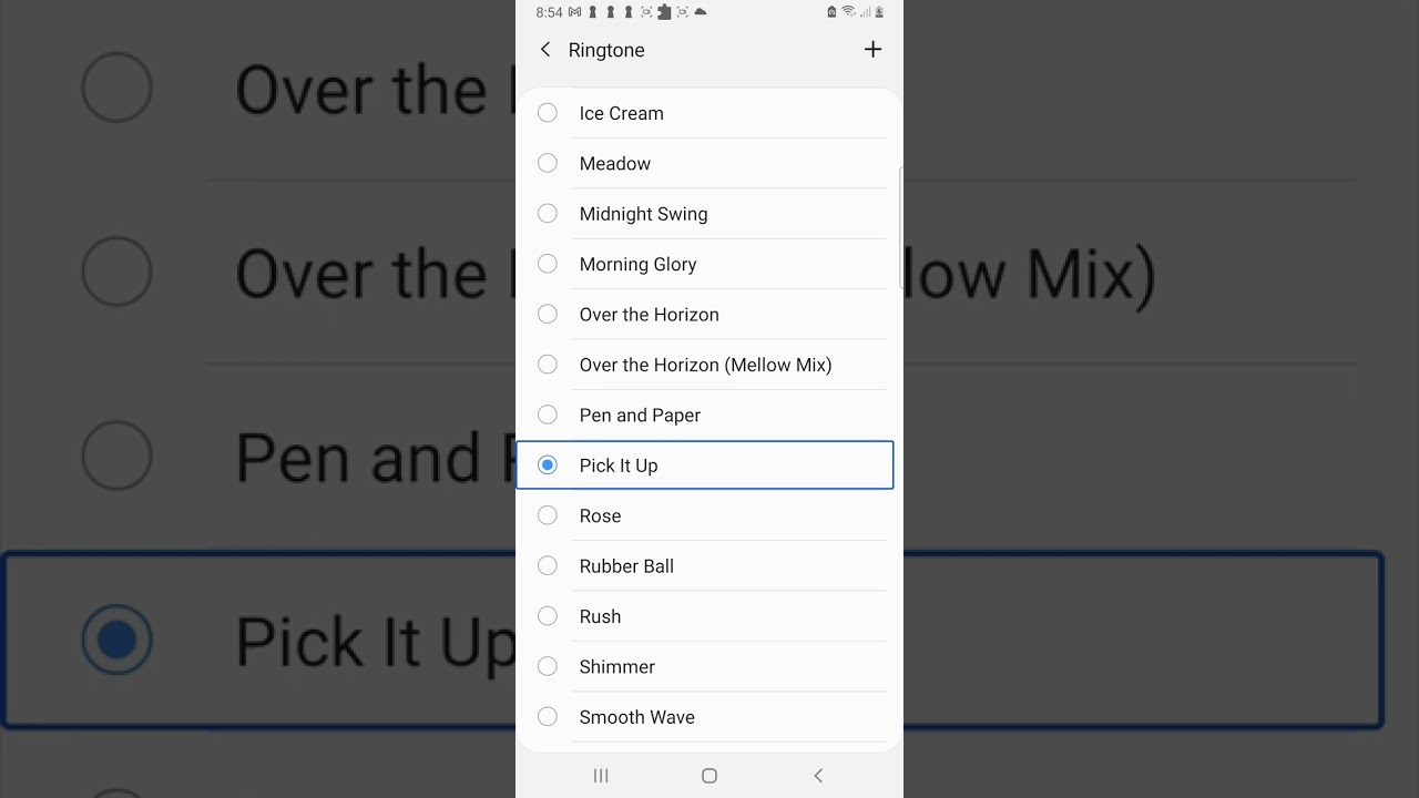 Samsung galaxy note9 ringtones