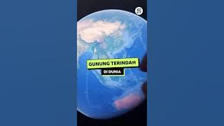 GUNUNG TERINDAH DI DUNIA ADA DI INDONESIA! #shorts
